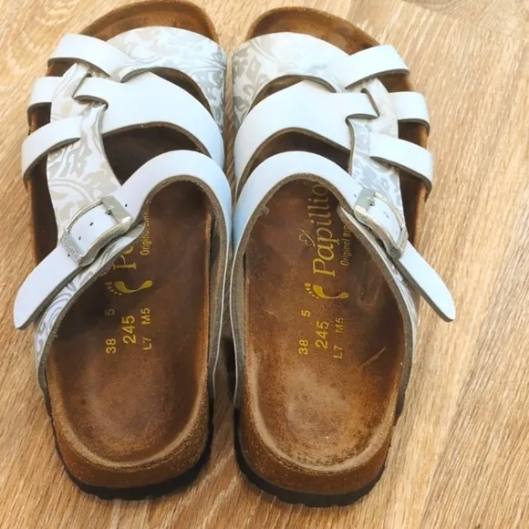 Papillio By Birkenstock super Light Powder Blue 🩵Sandals Women's size 7.5