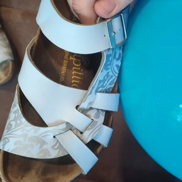 Papillio By Birkenstock super Light Powder Blue 🩵Sandals Women's size 7.5
