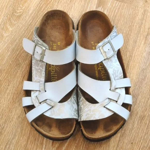 Papillio By Birkenstock super Light Powder Blue 🩵Sandals Women's size 7.5