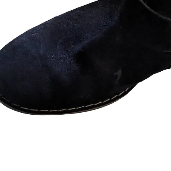 Paul Green Ankle Boots Suede with Buckles Women's Size US 6 in Black