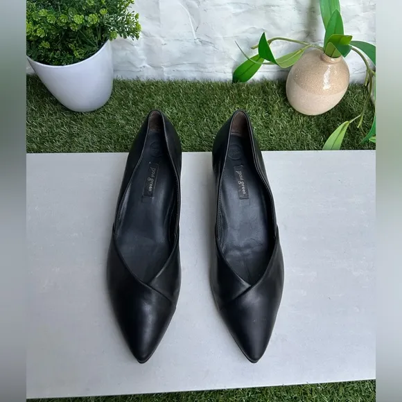 PAUL GREEN🔴black Leather pumps Size UK 5 US 7.5 gently used