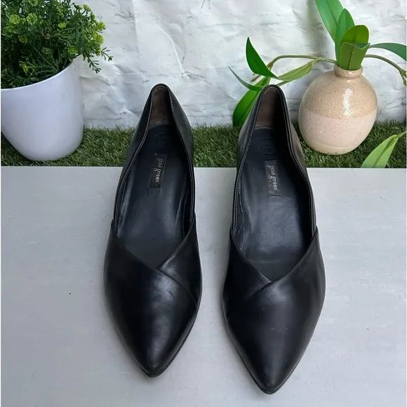 PAUL GREEN🔴black Leather pumps Size UK 5 US 7.5 gently used