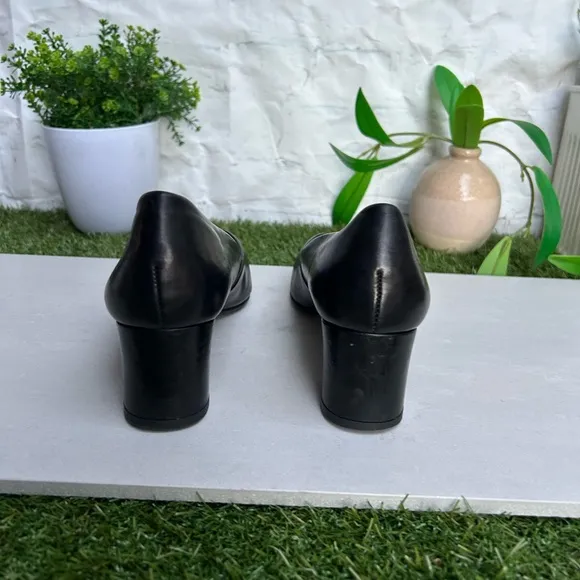 PAUL GREEN🔴black Leather pumps Size UK 5 US 7.5 gently used