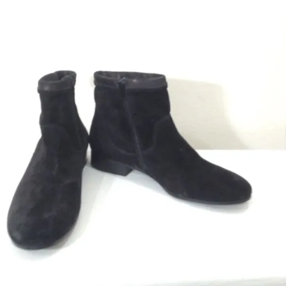 Paul Green Suede Ankle Boots Size 8 1/2