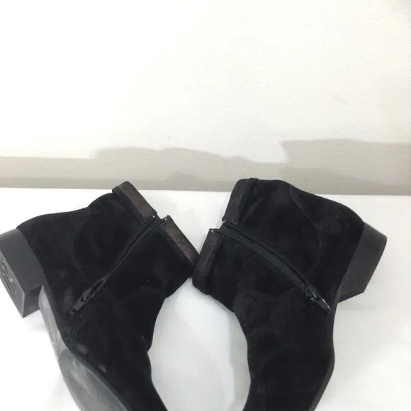 Paul Green Suede Ankle Boots Size 8 1/2