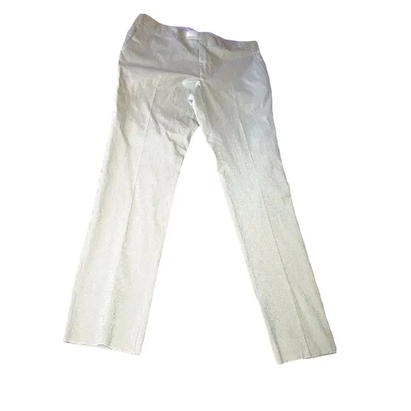 Paul Stuart Men’s Green Checked Summer Trouser Pants
