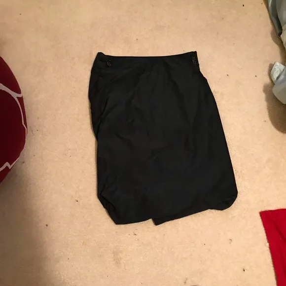 Pauw Amsterdam Faux Wrap Black Skirt
