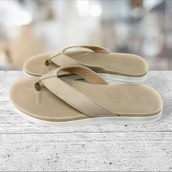 Peter‎ Millar Crown Hyperlight Slide Nubuck Flip Flop Sandals Men's Size 8