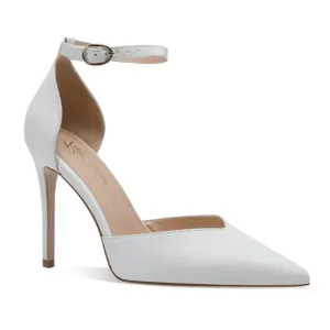 Petit Cadeau Carolyn - 4&quot; Pointed Toe High Heel Sandals with Ankle Straps. NEW!