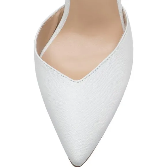 Petit Cadeau Carolyn - 4&quot; Pointed Toe High Heel Sandals with Ankle Straps. NEW!