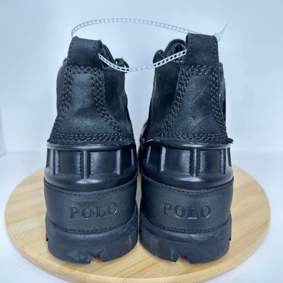 Polo Ralph Lauren Oslo Low Boot Waterproof Suede Leather Mens 11.5D NEW $198