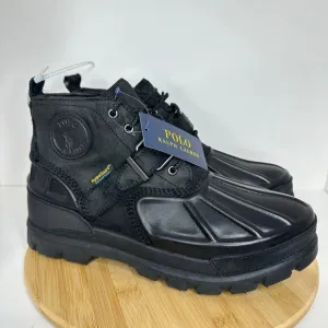 Polo Ralph Lauren Oslo Low Boot Waterproof Suede Leather Mens 11.5D NEW $198