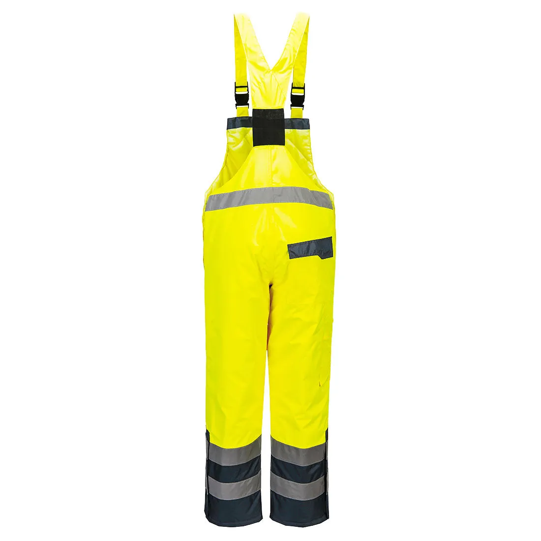 Portwest S489 - Hi-Vis Contrast Winter Bib and Brace