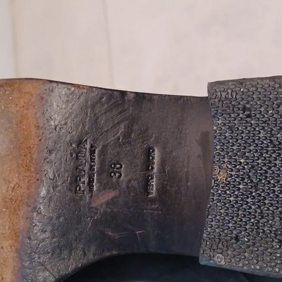 PRADA SUEDE BOOTS