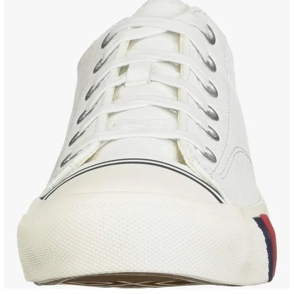Pro Keds Royal Lo Classic Leather Lace Up Sneaker White Men's Size 5/Women 7