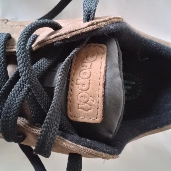 Propet NWT Men's Brown Suede Leather Travel Walker Casual Shoes 8EE MSRP $109.99