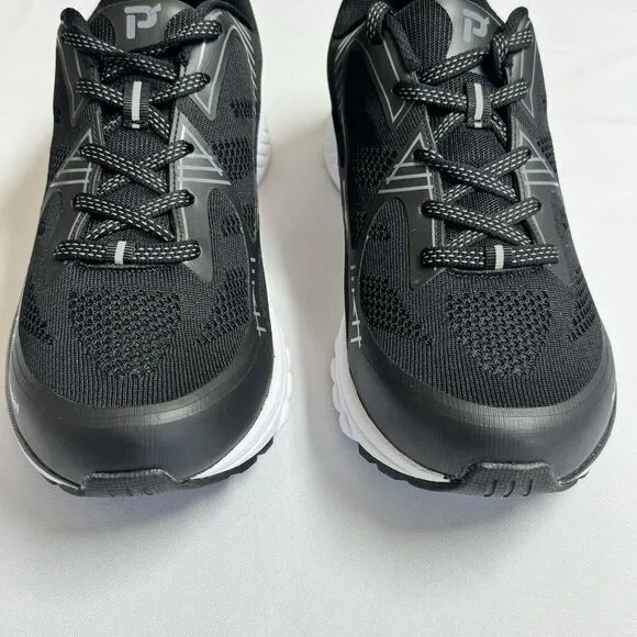 Propet One Lt Walking Shoes Sneakers MAA022M-BGRM-11 Men's Size 11 Black Grey