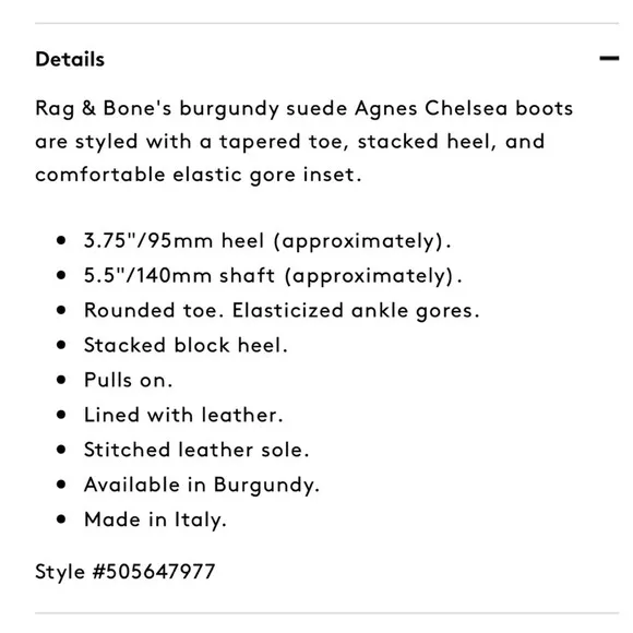 Rag &amp; Bone Agnes Suede Boots