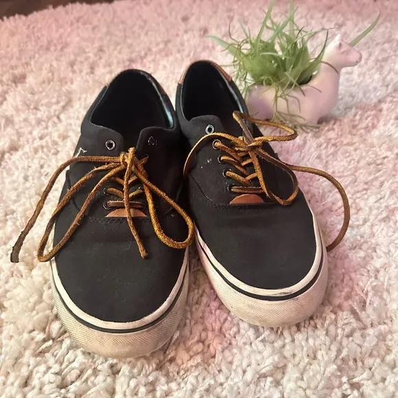 Ralph Lauren Polo Men’s casual sleek fashion Thorton Canvas Low-Top Sneaker