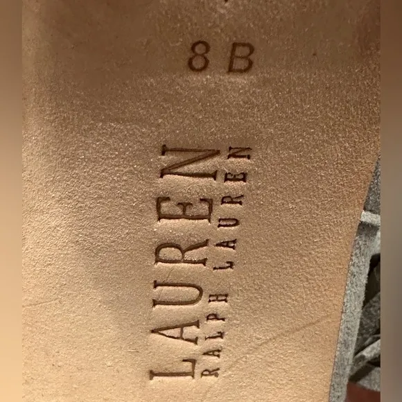 Ralph Lauren suede boots