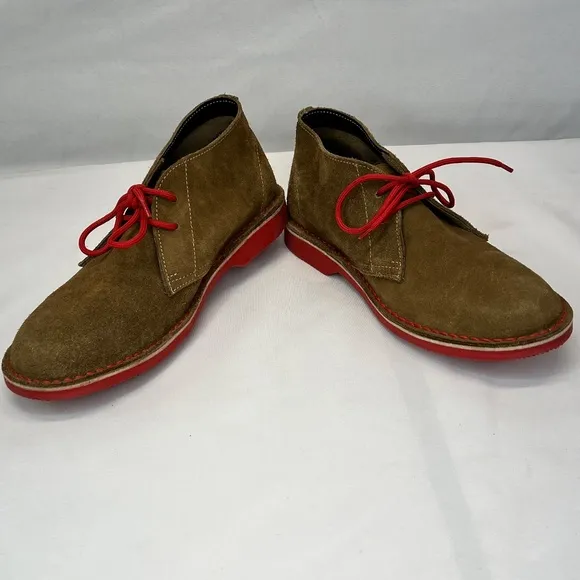 Rare and unique VELDSKOEN SHOES HERITAGE PINOTAGE  RED Mens Size 8