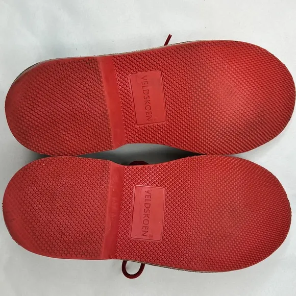Rare and unique VELDSKOEN SHOES HERITAGE PINOTAGE  RED Mens Size 8