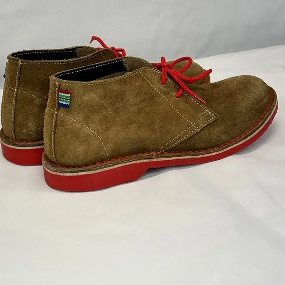 Rare and unique VELDSKOEN SHOES HERITAGE PINOTAGE  RED Mens Size 8