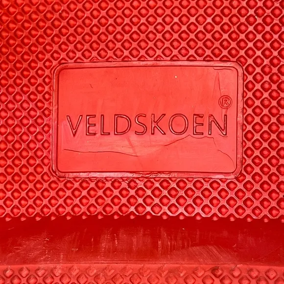 Rare and unique VELDSKOEN SHOES HERITAGE PINOTAGE  RED Mens Size 8