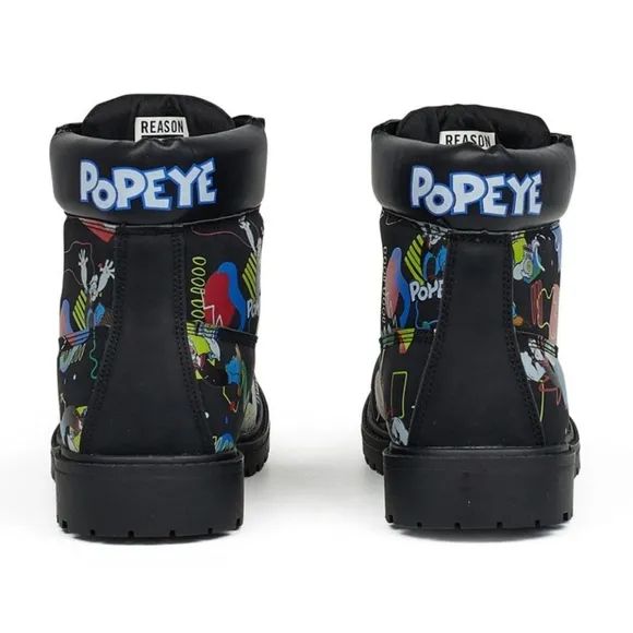 Reason x Popeye Faux Suede Boots