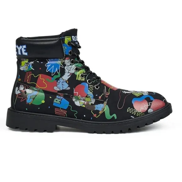 Reason x Popeye Faux Suede Boots