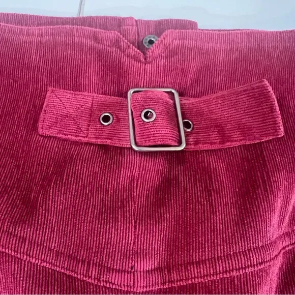 Rebecca Minkoff Brielle Corduroy Mini Skirt Size 8 Apres Ski Casual Chic
