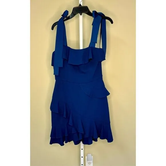 Rebecca Vallance NWT Aegean Mini Dress in Indigo Size US 8