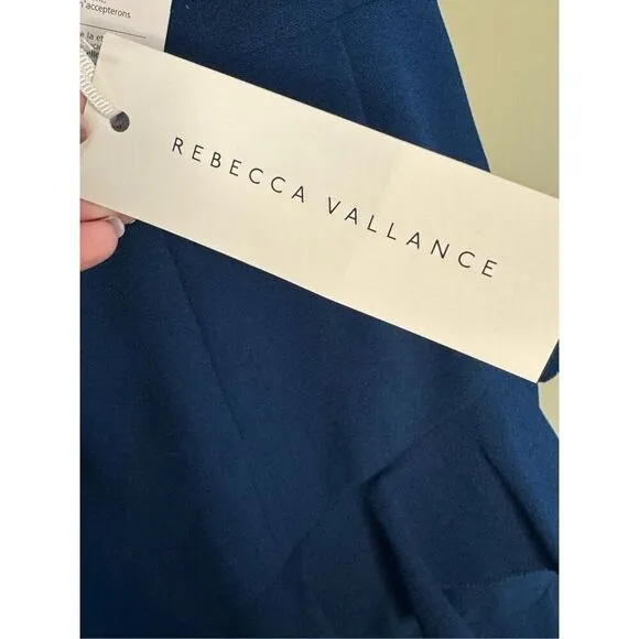 Rebecca Vallance NWT Aegean Mini Dress in Indigo Size US 8