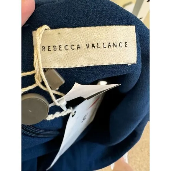 Rebecca Vallance NWT Aegean Mini Dress in Indigo Size US 8