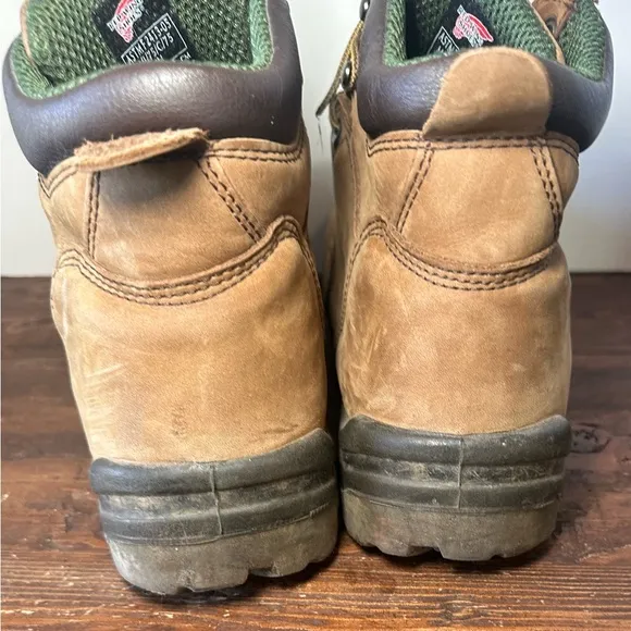 Red Wing 2413 Waterproof Steel Toe Leather Mens 11.5 Work Boots USA