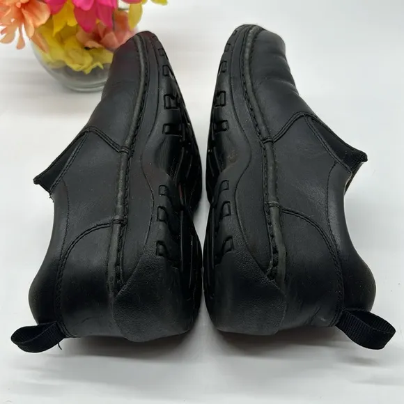 Red wing Shoes Black Leather Loafers Size 8.5 BLO6773A