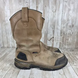 Red Wing Stock No. 4448 11-inch FlexForce Safety Toe Work Boot Men's Size 10