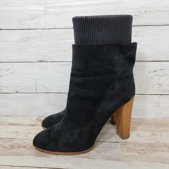 Reed Krakoff suede heeled boots