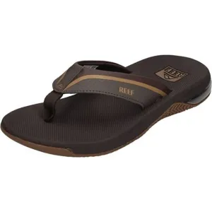Reef Anchor Men Size 8 Sandal High Arch Support Brown | Gum Beach Thong Sandal