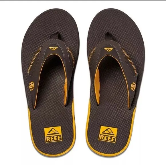 REEF FANNING X MLB San Diego Padres Sandals Flip Flops‎ Men's Size 7 New
