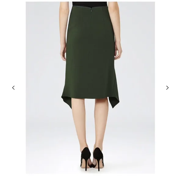 Reiss Autumn Green Skirt