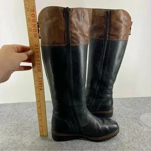 Remonte Leather Tall Boots Women’s Size 36 or US 5.5