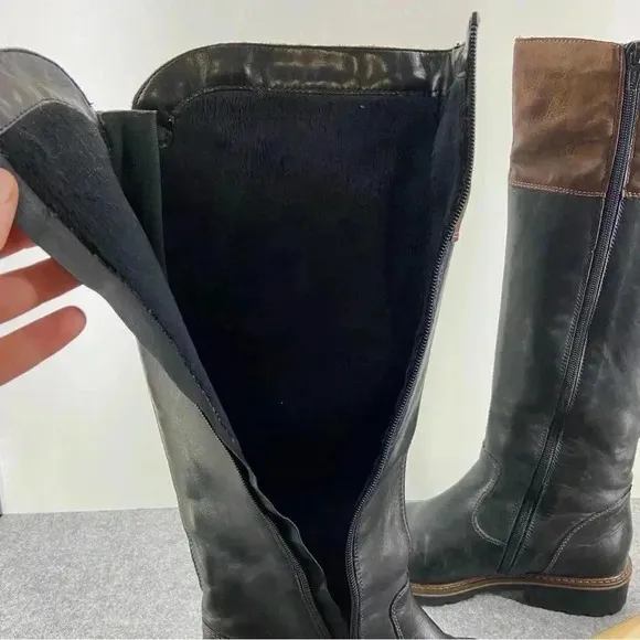 Remonte Leather Tall Boots Women’s Size 36 or US 5.5