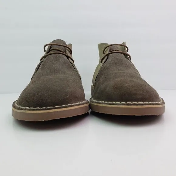 Robert Wayne Greyson Mens Size 11 D Beige Taupe Suede Leather Chukka Boots
