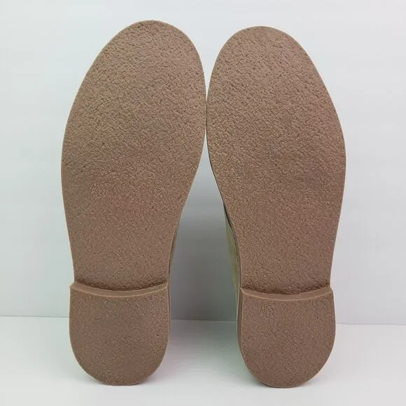 Robert Wayne Greyson Mens Size 11 D Beige Taupe Suede Leather Chukka Boots