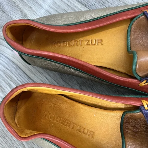 Robert Zur Multi Color Loafers