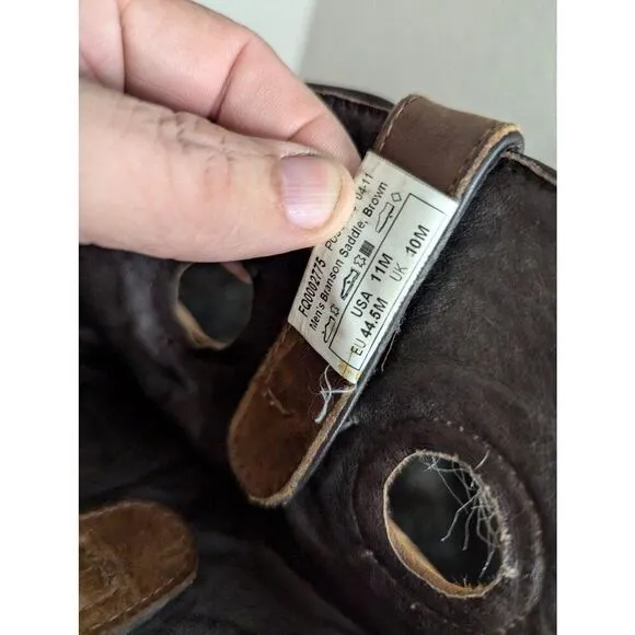 Rocky Original Ride Branson Saddle Rope Or Western Boot Waterproof Size 11 M