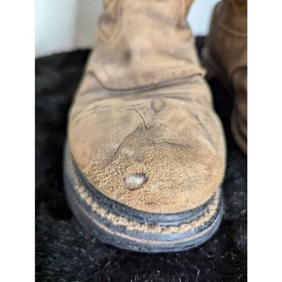 Rocky Original Ride Branson Saddle Rope Or Western Boot Waterproof Size 11 M