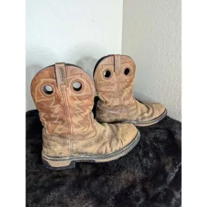 Rocky Original Ride Branson Saddle Rope Or Western Boot Waterproof Size 11 M