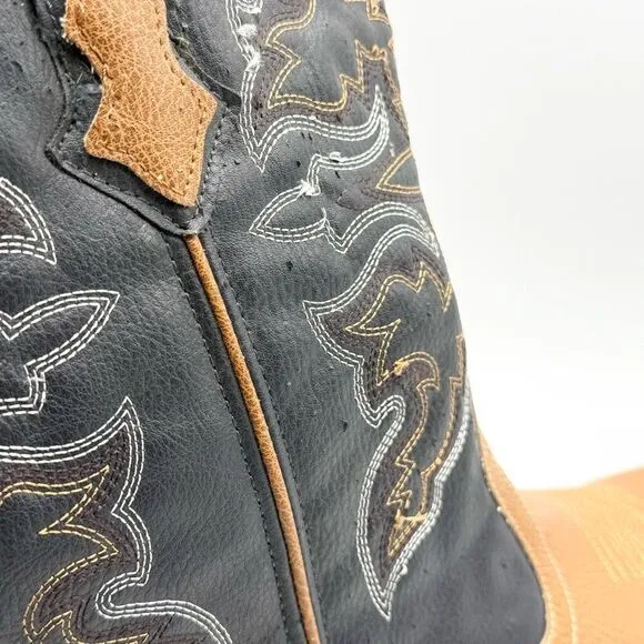Roper Square Toe Faux Leather Western Boots - Men’s US 11